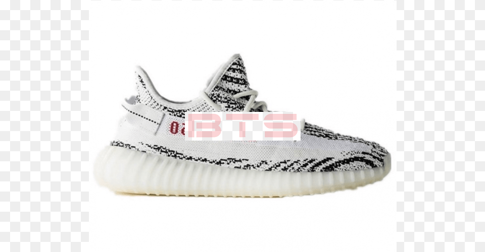 Zebra Yeezy, Clothing, Footwear, Shoe, Sneaker Png