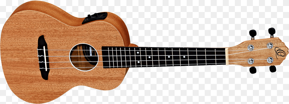 Zebrano Ortega Ukulele, Bass Guitar, Guitar, Musical Instrument Png Image