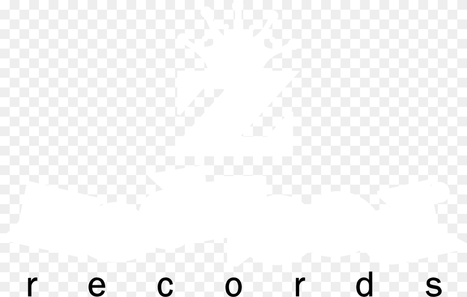 Zed Bed Records Logo Black And White Parallel, Stencil, Text Free Png