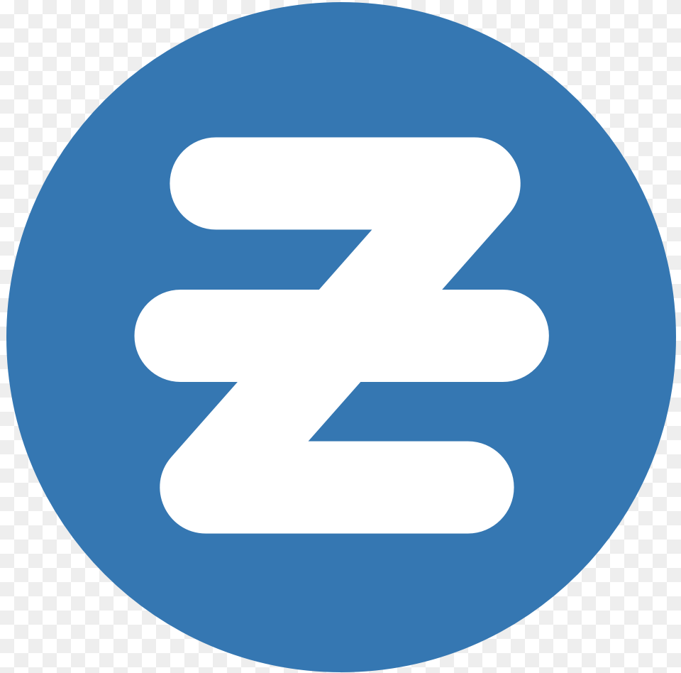 Zed Network Logo, Sign, Symbol, Disk, Text Png