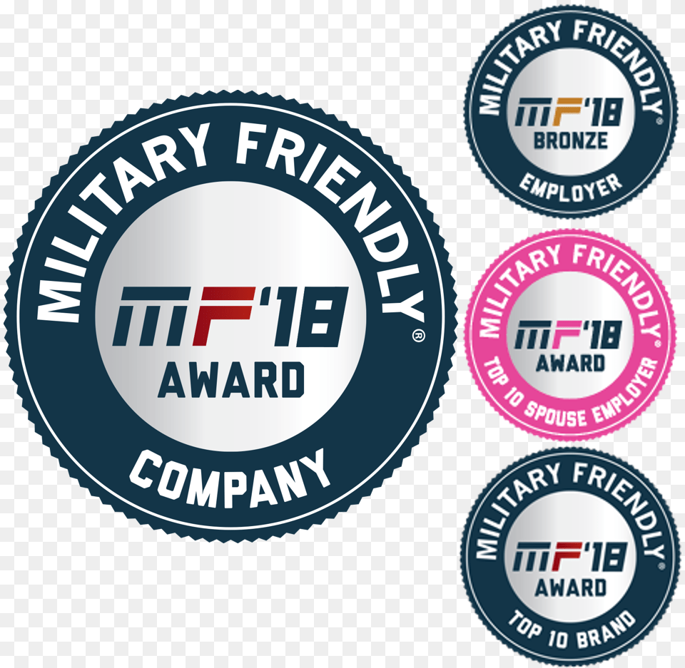 Zeiders Recognized As A 2018 Military Friendly Company Military Friendly Schools Logo 2017, Badge, Symbol Png