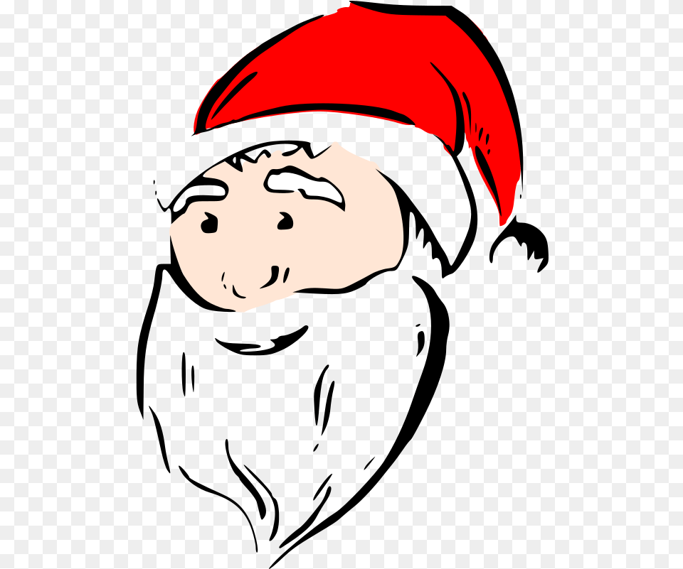 Zeimusu Santa Face Scalable Vector Graphics Svg Clip Santa Face Vector Cap, Clothing, Hat, Baby Free Png