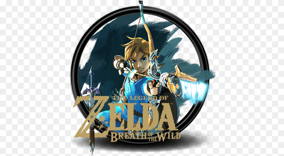 Zelda Breath Of The Wild, Archer, Archery, Bow, Person Free Png Download