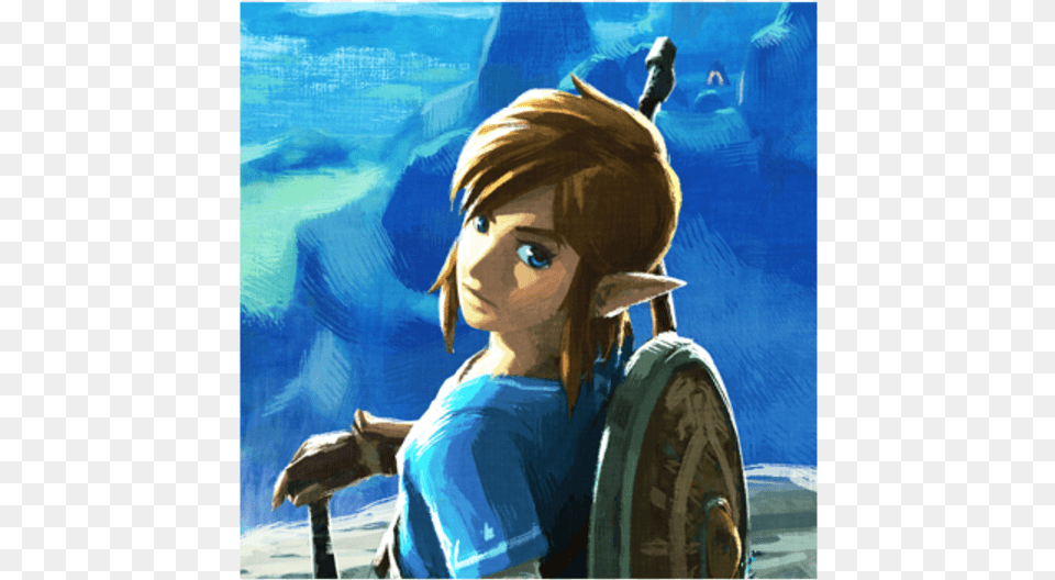 Zelda Breath Ofthe Wild 12 Igra Dlya Nintendo The Legend Of Zelda Breath Of, Adult, Person, Woman, Female Png Image