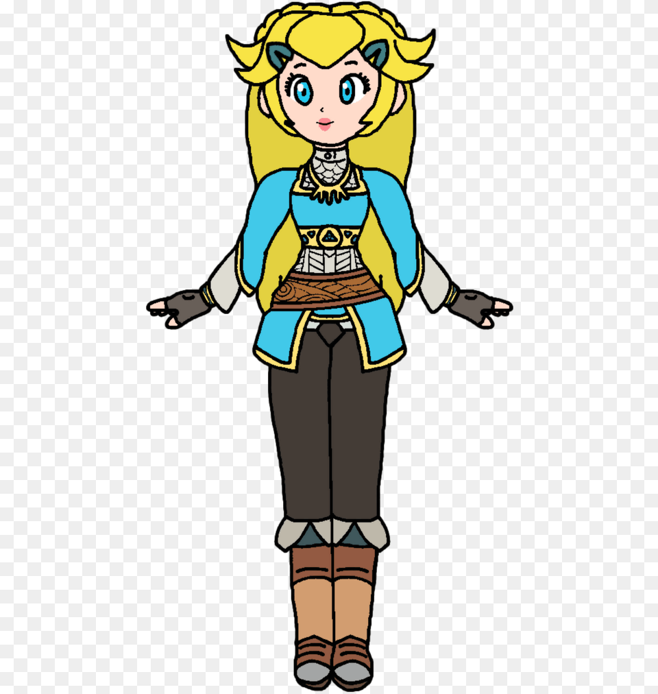 Zelda By Katlime Download Cartoon, Book, Comics, Publication, Baby Png