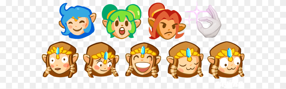 Zelda Emotes Discord Legend Of Zelda Emotes, Baby, Person, Face, Head Free Png Download