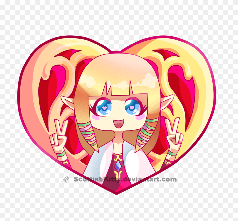 Zelda Heart, Book, Comics, Publication, Face Free Png Download