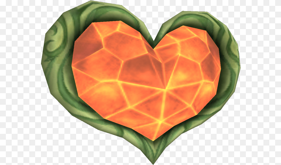 Zelda Heart Wii Heart Container Smash Bros Brawl, Leaf, Plant Free Png Download