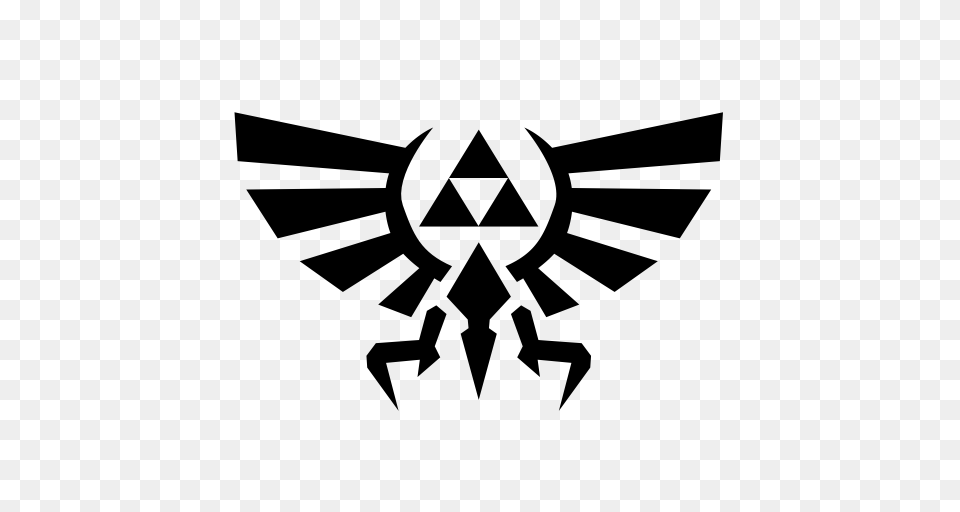 Zelda Icon, Gray Png Image