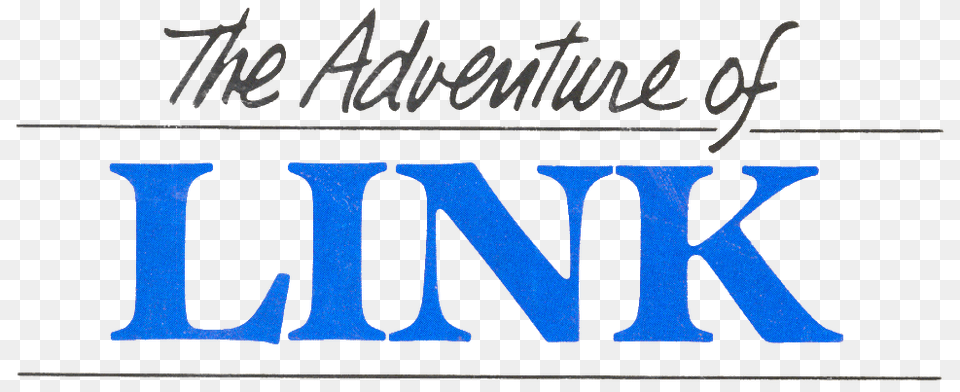 Zelda Ii Logo, Text, Handwriting Png