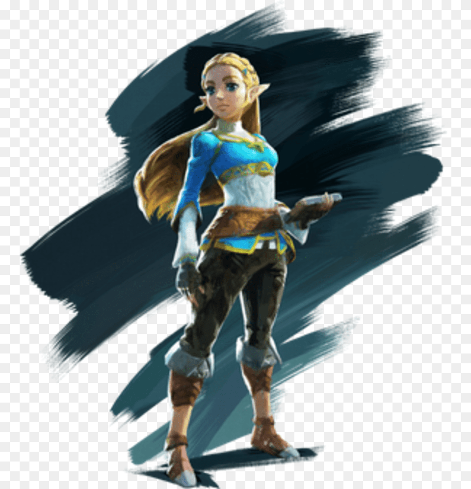 Zelda Legend Of Zelda Breath Of The Wild Zelda, Person, Figurine, Face, Head Png Image