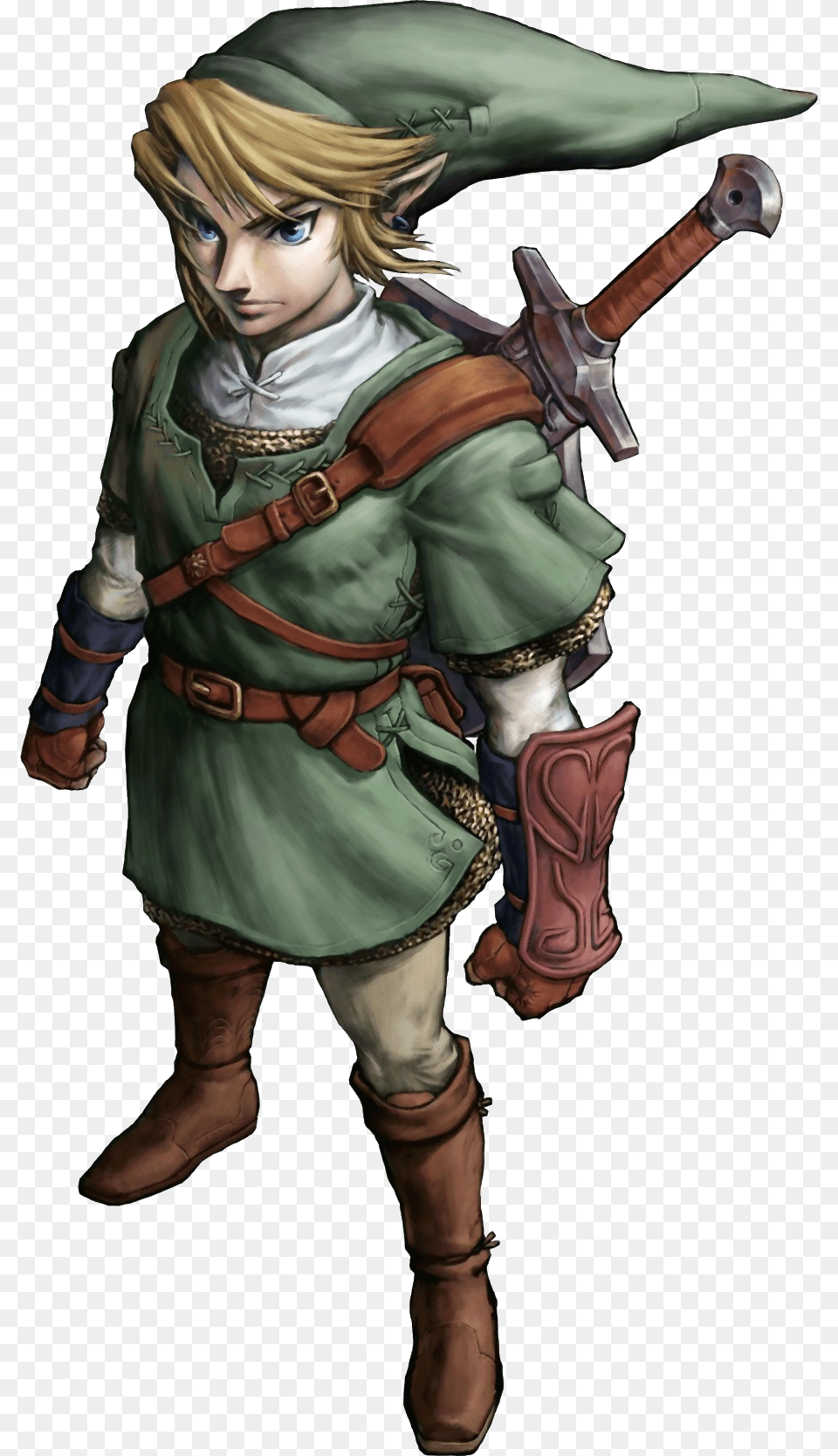 Zelda Link Transparent Link Twilight Princess, Clothing, Costume, Person, Face Free Png Download