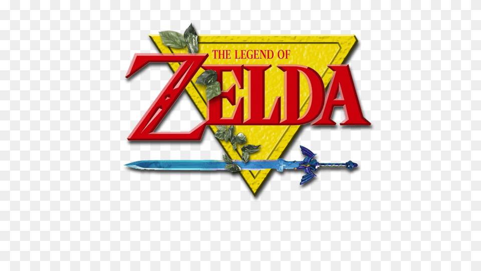 Zelda Logo, Sword, Weapon, Animal, Bird Png Image
