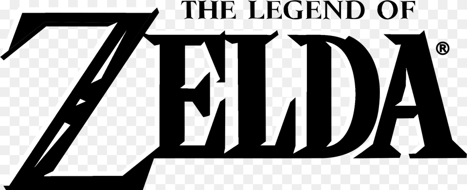 Zelda Logo Legend Of Zelda, Text, Number, Symbol Png