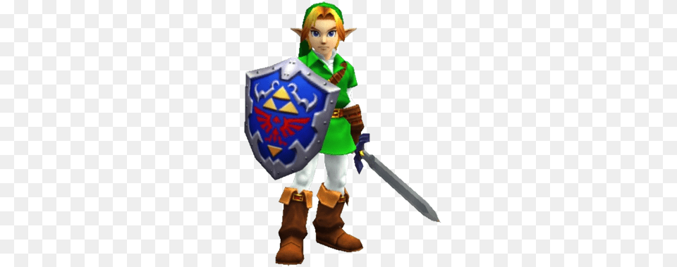 Zelda Looks Too Anime, Armor, Baby, Person, Shield Png Image