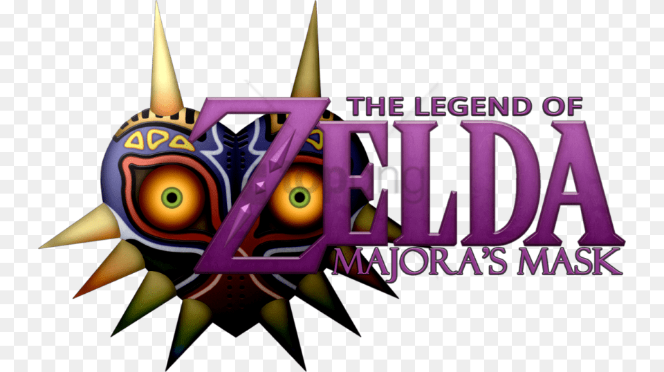 Zelda Majora39s Mask Logo, Purple, Aircraft, Airplane, Transportation Free Png