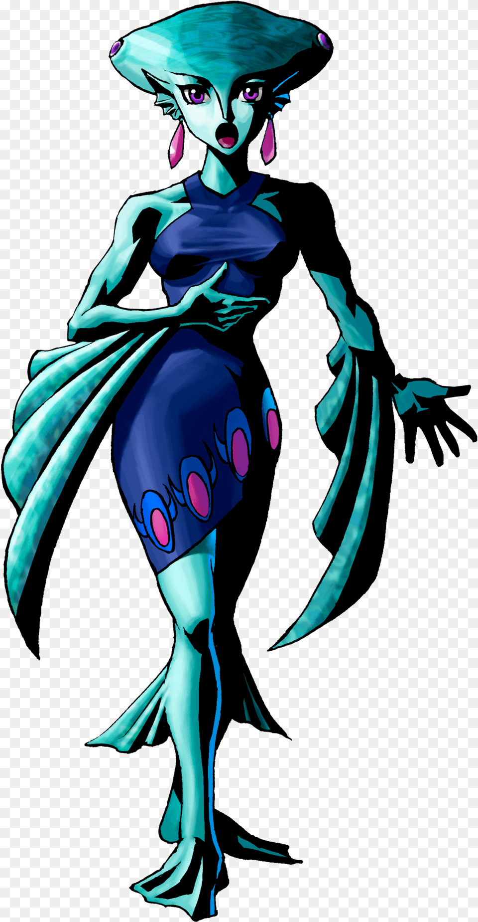 Zelda Majora39s Mask Zora, Adult, Person, Female, Woman Free Png Download