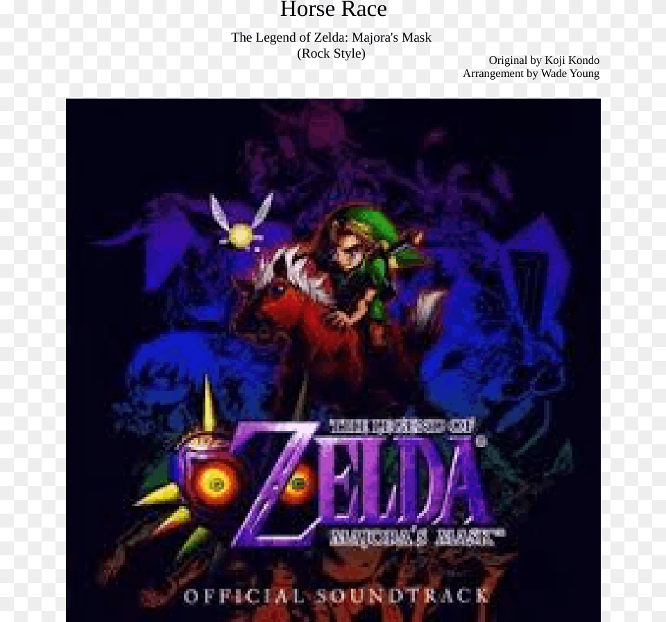 Zelda Majoras Mask Soundtrack Cd, Book, Publication, Advertisement, Comics Png