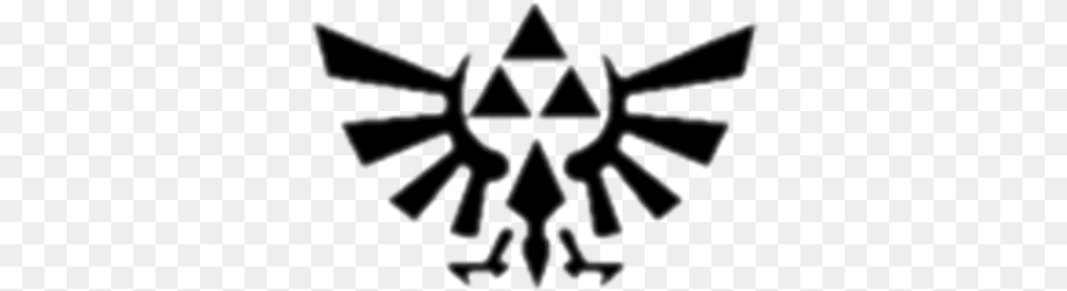 Zelda Triforce Roblox Legend Of Zelda Logo, Emblem, Symbol, Cross Png Image