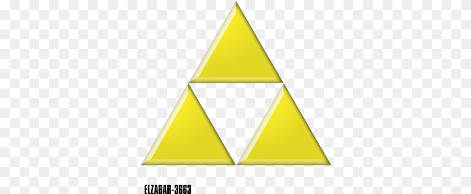 Zelda Triforce Transparent Zelda Triforce, Triangle Free Png Download