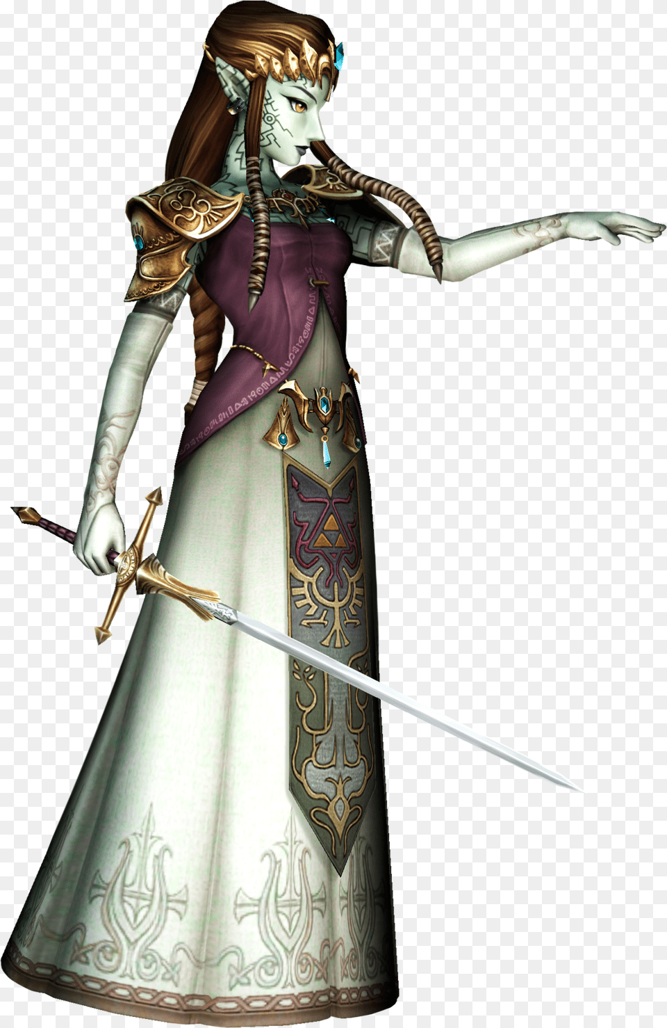 Zelda Twilight Princess Zelda, Weapon, Sword, Adult, Wedding Free Transparent Png