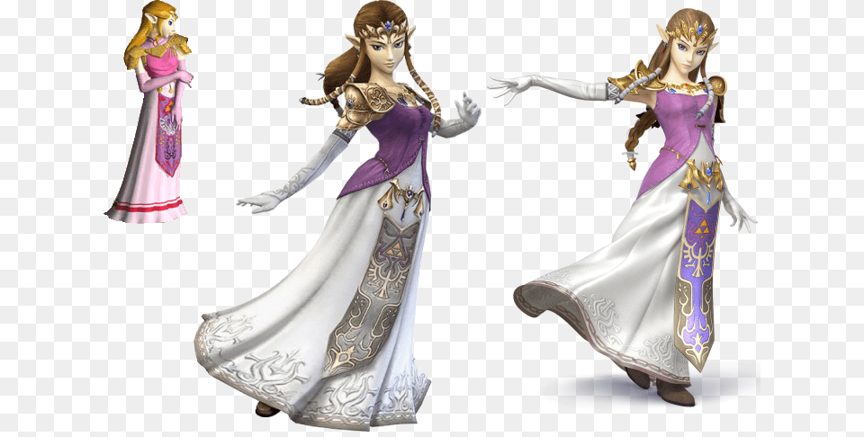 Zelda Video Game Character, Clothing, Figurine, Dress, Adult Png