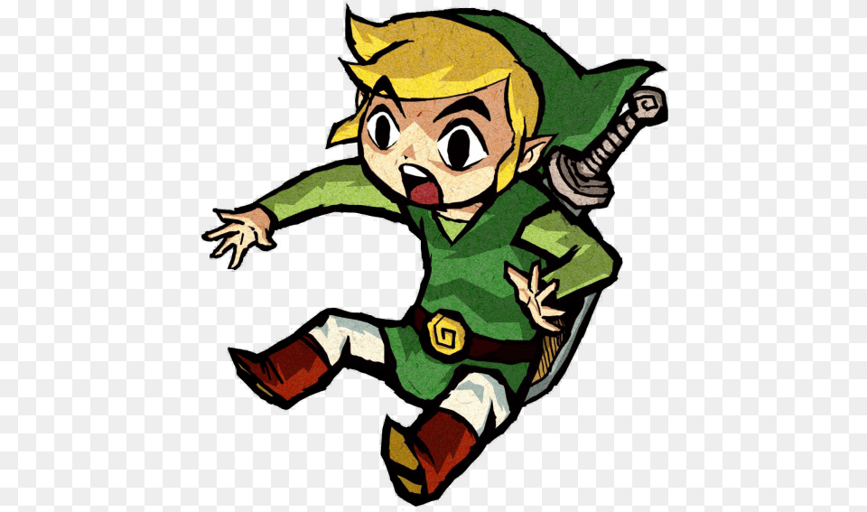 Zelda Wind Waker Link, Baby, Elf, Person, Face Png