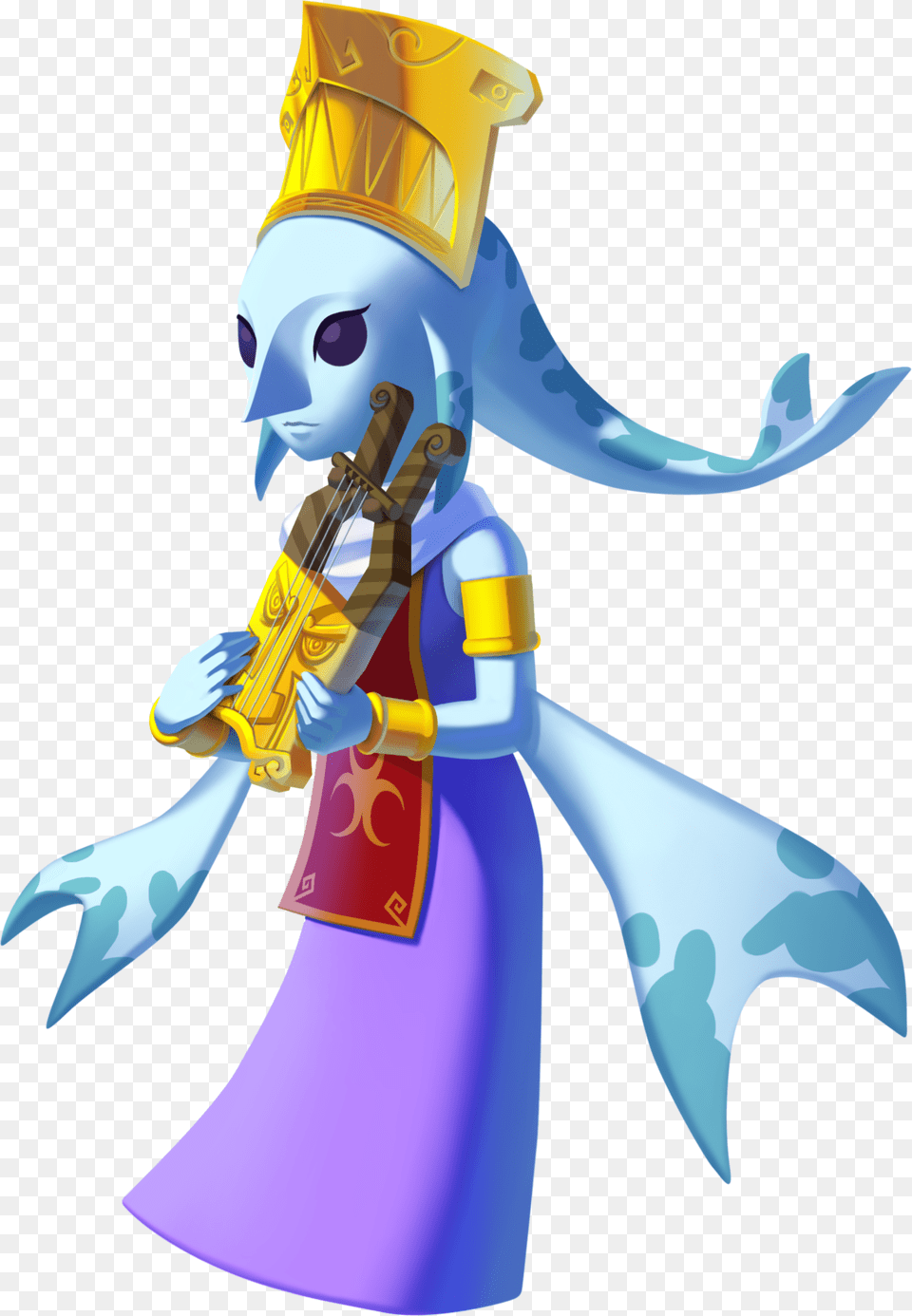 Zelda Wind Waker Zora, Clothing, Costume, Person, People Free Png
