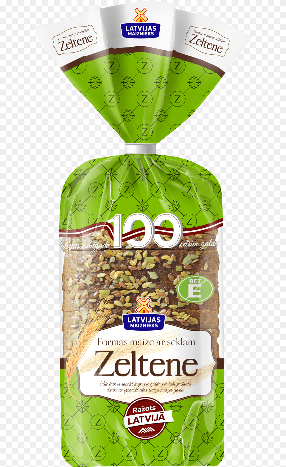 Zeltene Shaped Bread With Seeds Bread, Food, Ketchup, Produce Png