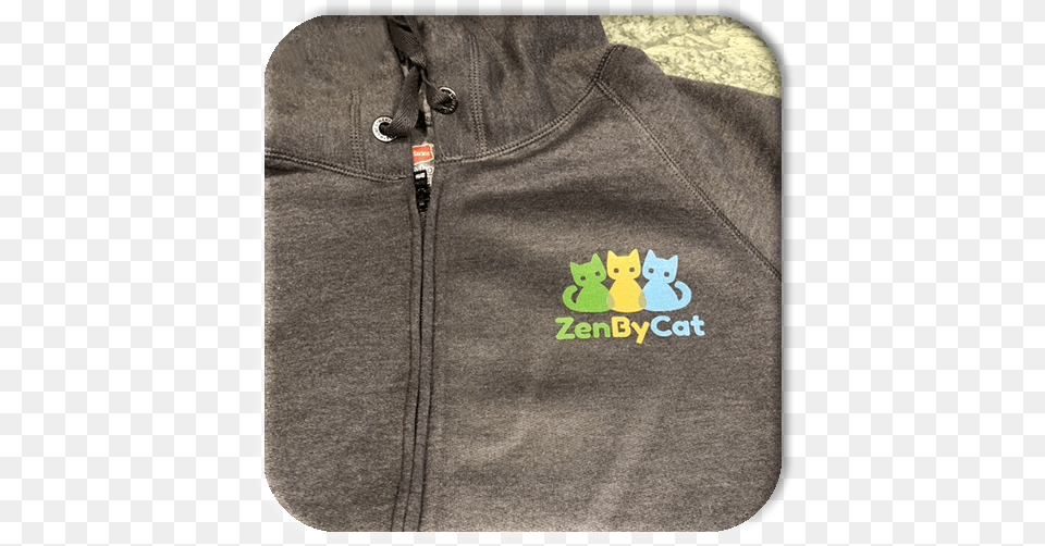 Zen By Cat Puma, Clothing, Coat, Fleece, Jacket Png