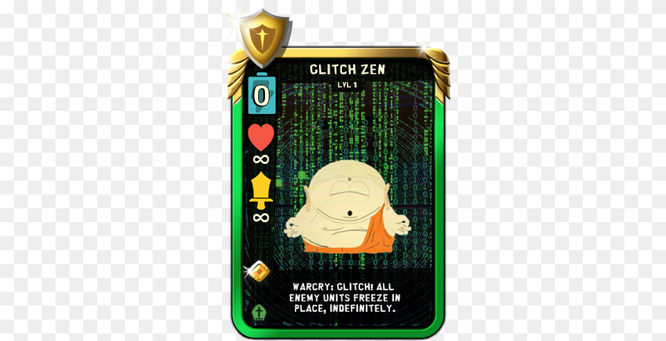 Zen Cartmanu0027s Ultimate Evolved Form Southparkphone Cartman South Park Phone Destroyer, Text, Advertisement, Poster, Baby Png Image