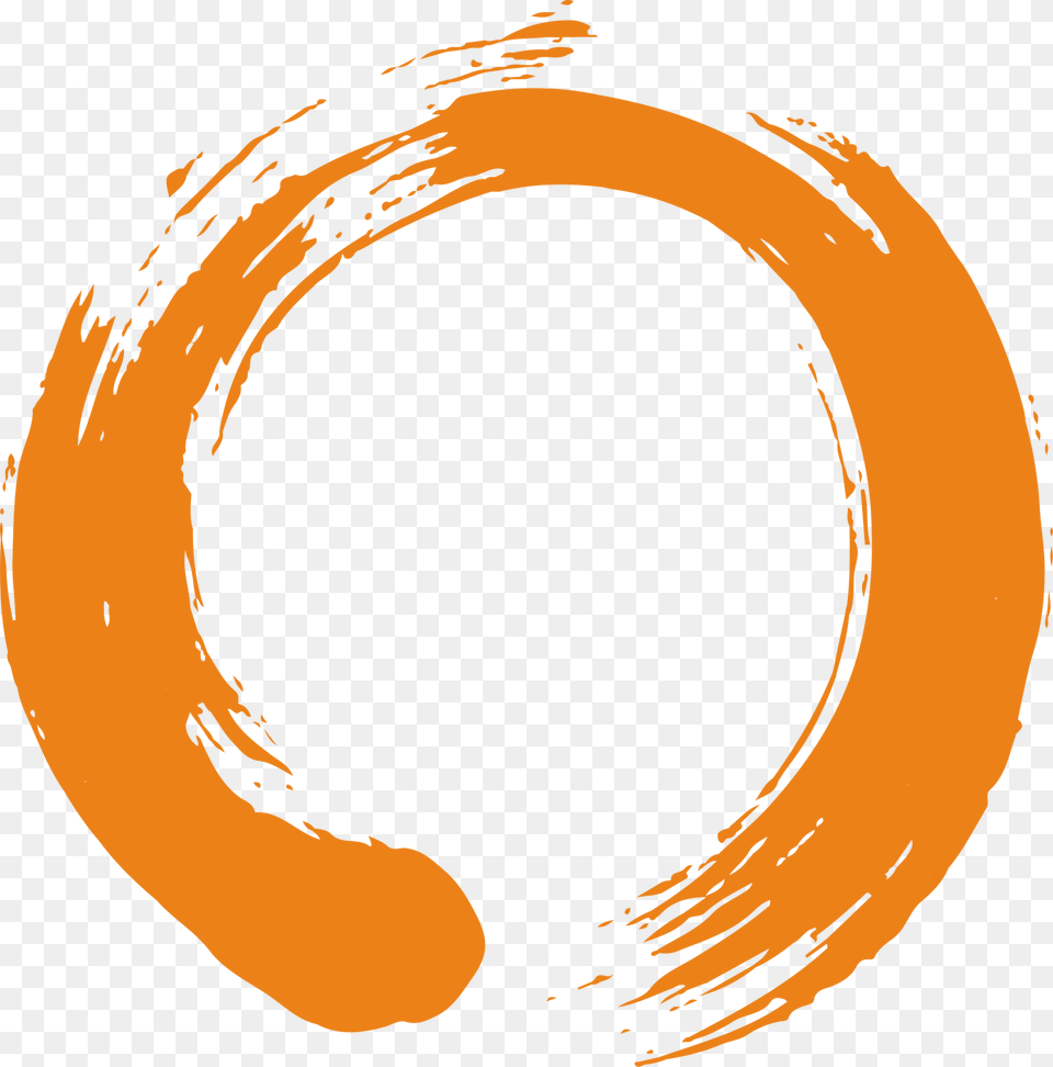 Zen Circle Clipart Download Orange Zen Circle Background, First Aid Png