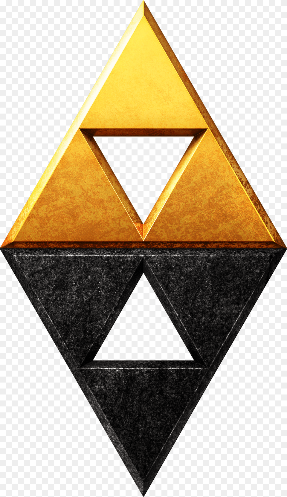Zen Death Robot Posted Legend Of Zelda A Link Between Worlds Triforce, Triangle, Mailbox, Symbol Free Png