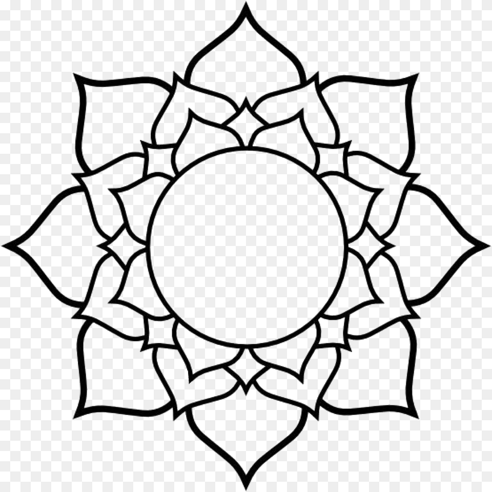 Zen Doodley Mandala Mosaics Free Png