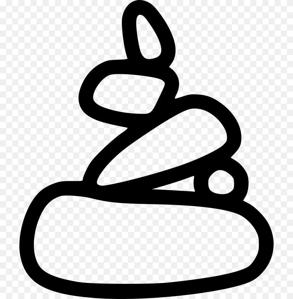 Zen Download Image Stone Balances Icon, Smoke Pipe, Pebble Free Transparent Png