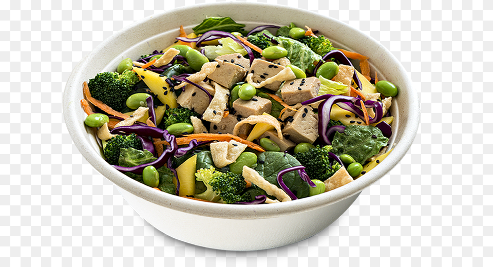 Zen Ensalada Freshii Zen Salad, Food, Lunch, Meal, Dining Table Png