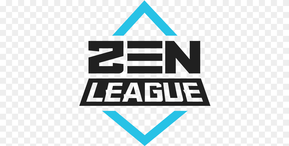 Zen Esports Network Counter Strike, Logo, Scoreboard, Symbol, Triangle Free Png Download
