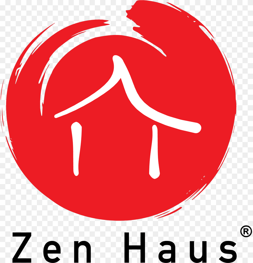 Zen Haus Logo Circle, Symbol, Sign, Person, Outdoors Png Image