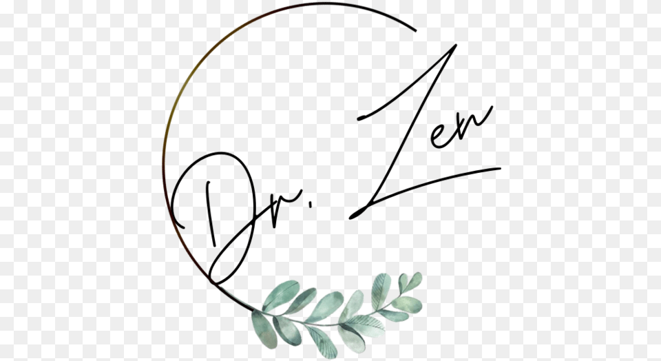 Zen Logo Calligraphy, Accessories, Leaf, Plant, Jewelry Free Png