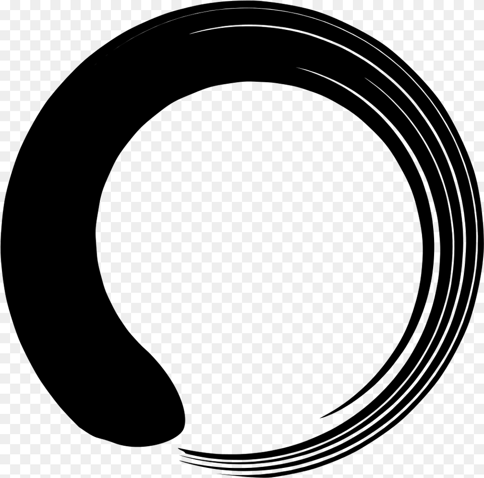 Zen Symbol, Gray Free Png Download
