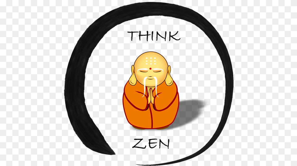 Zen Symbol With Buddha Tote Bag Happy, Adult, Female, Person, Woman Free Png