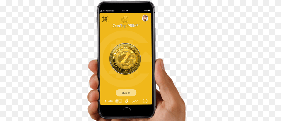 Zenchip Prime U2013 Get Paid From Anyone Anywhere Anytime Iphone, Electronics, Mobile Phone, Phone, Person Free Png Download