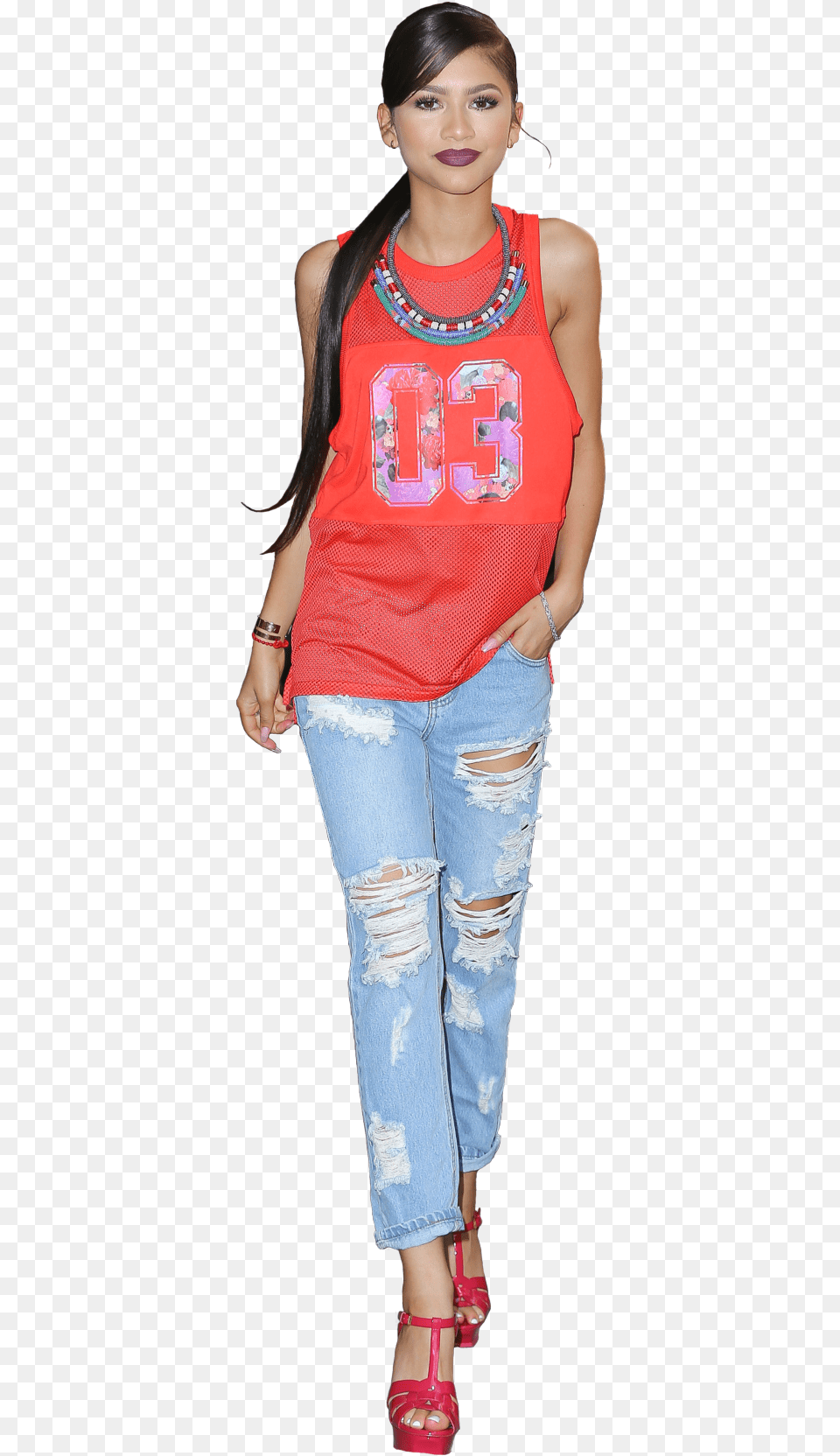 Zendaya, Pants, Blouse, Clothing, Shoe Free Transparent Png