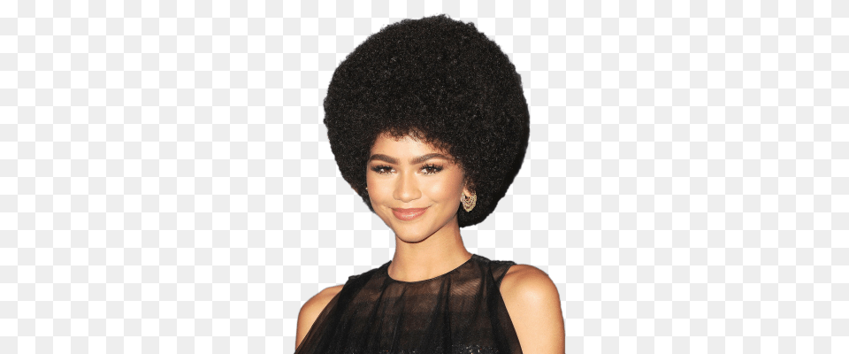 Zendaya Afro Hairstyle Black Hair, Hair, Person, Head Free Transparent Png