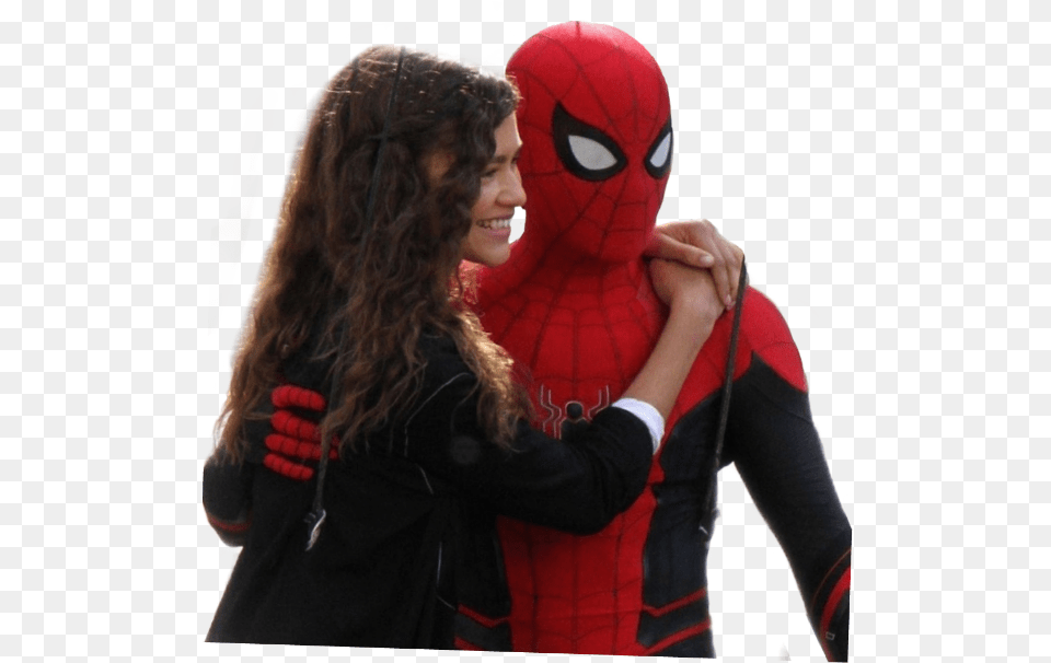 Zendaya And Tom Holland Tomdaya Sticker, Adult, Portrait, Photography, Person Free Transparent Png