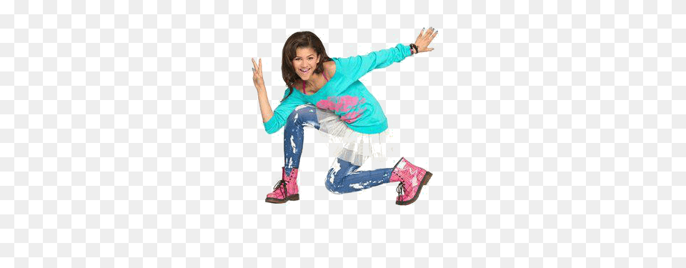 Zendaya Clipart Zendaya Clip Art Images, Clothing, Dancing, Person, Pants Png