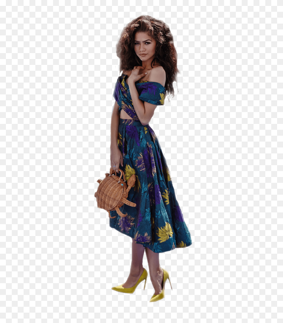 Zendaya Coleman Pack With Hq, Woman, Formal Wear, Dress, Clothing Png Image