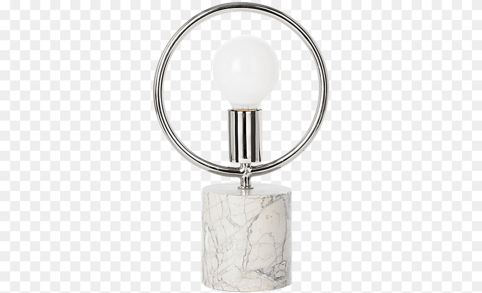 Zendaya White Marble Table Lamp Zendaya Marble Table Lamp, Light, Lightbulb Free Png