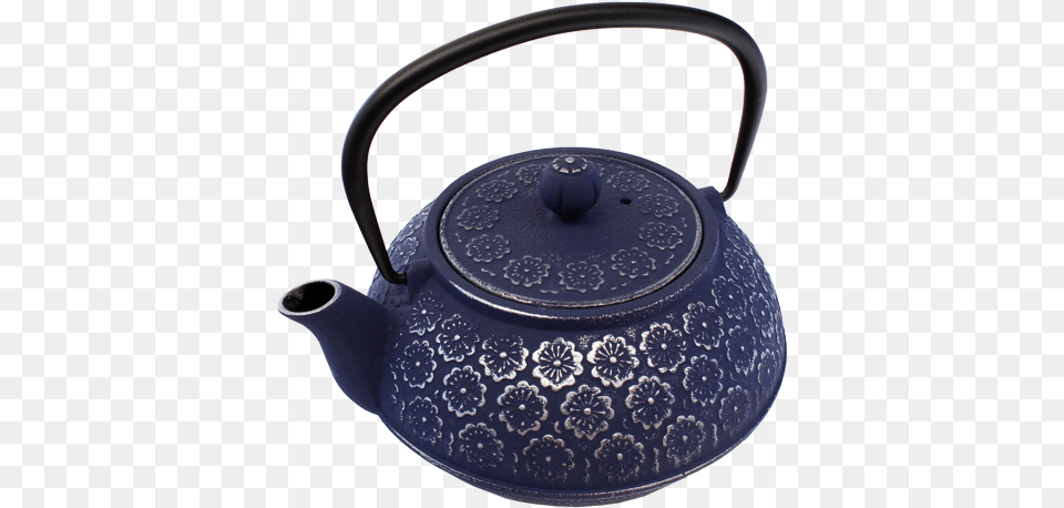 Zente 1000ml Royal Blue Teapot Teapot, Cookware, Pot, Pottery Free Png Download