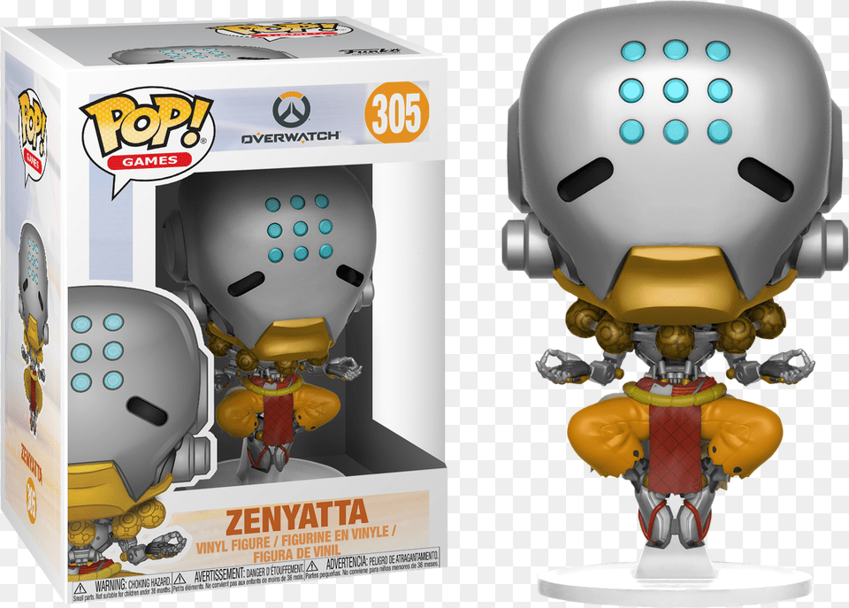 Zenyatta Pop Figure, Robot, Toy, Baby, Person Free Png